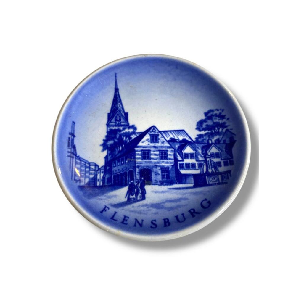 Vintage Royal Copenhagen‎ Mini Plate Decorative Flensburg 3.25"